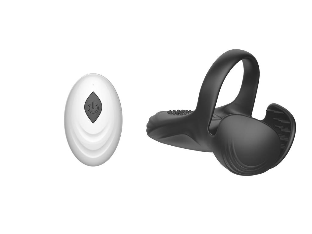 Perona Vibrating Electric Male Masturbation Lock Ring with Charging Egg