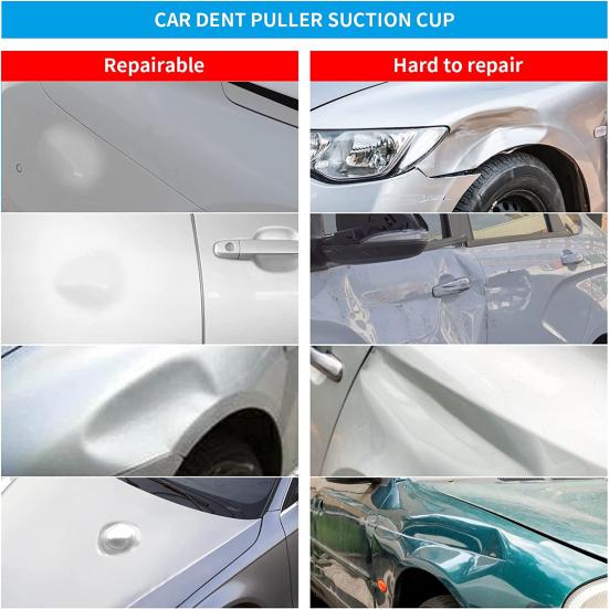 Car Suction Cup Dent Puller Ergonomic Handle Multi-Purpose Object Mover Glass Lifter Ceiling Remover Auto Dent Removal Repair Tool