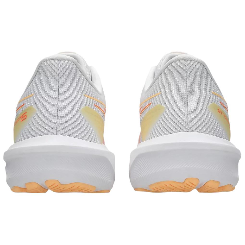 ASICS Breathable Rebound Abrasion Resistant Running Shoes Women's White Orange 1012B994-100