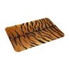 Siberian Tiger Fur Pattern Door Floor Kitchen Bathroom Mats Anti-Slip Indoor Wild Animal Doormat Living Room Entrance Carpet Rug