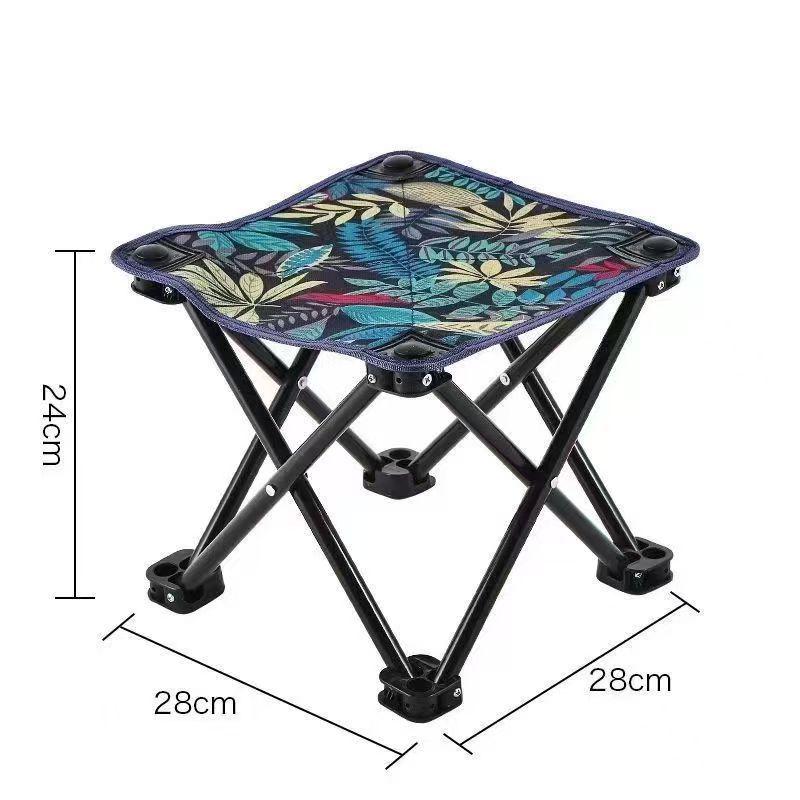 Portable Outdoor Folding Chair for Camping, Fishing, Art Sketching, and Leisure