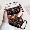 Floral Pattern Case For Airpods 3 1 Pro3 Pro2 2 Pro 4 Earphone Cases Cover