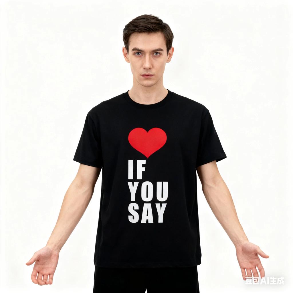 2026 Christmas Hot Selling New Love If You Believe in Romance Retro Mens and Womens Harajuku Tshirt Neutral Casual Tshirt