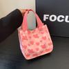 Large-capacity bag women's 2025 spring and summer new cute versatile shoulder bag love portable commuter tote bag