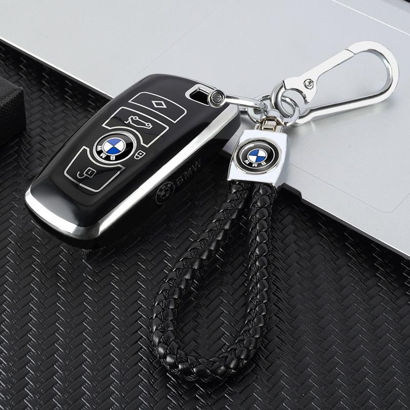 TPU Autoschlüsselhülle Hülle All-Inclusive Schale Für BMW 530i F30 F31 F25 F01 550i 320i 1 2 3 4 5 Serie 118i 225i M240i F20 F21