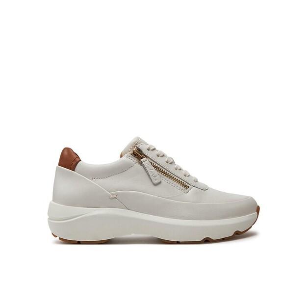 

Clarks кроссовки Tivoli Zip 26176650 Ecru 36