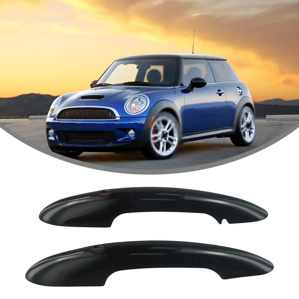 Elegant Upgraded Glossy Black Door Handle Cover for MINI For COOPER F54 F55 F56 F57 F60 Enhance Your Vehicle's Appeal
