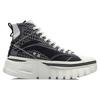 LiNing Wave BOOT Cushioning Anti-Slip Wear-Resistant Breathability High-Top Sports Casual Shoes Men's Black White AGCP317-17