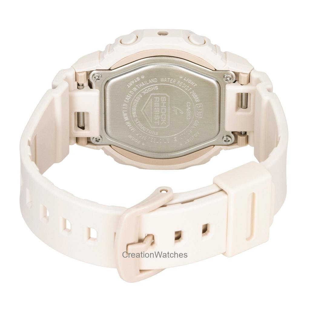 Casio G-Shock Analog Digital Bio-Based Resin Strap Beige Dial Quartz GMA-P2110-4A 200M Women's Watch