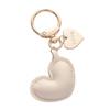 PU Leather Love Keychain Bag Decoration Bag Pendant Trendy PU Leather Hanger  Women