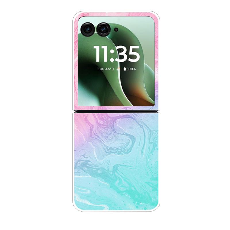 For Motorola moto razr ultra 2025 Case Hard PC Phone Back Cover for Moto Razr 60 Ultra Cases Transparent Funda Shell Fundas