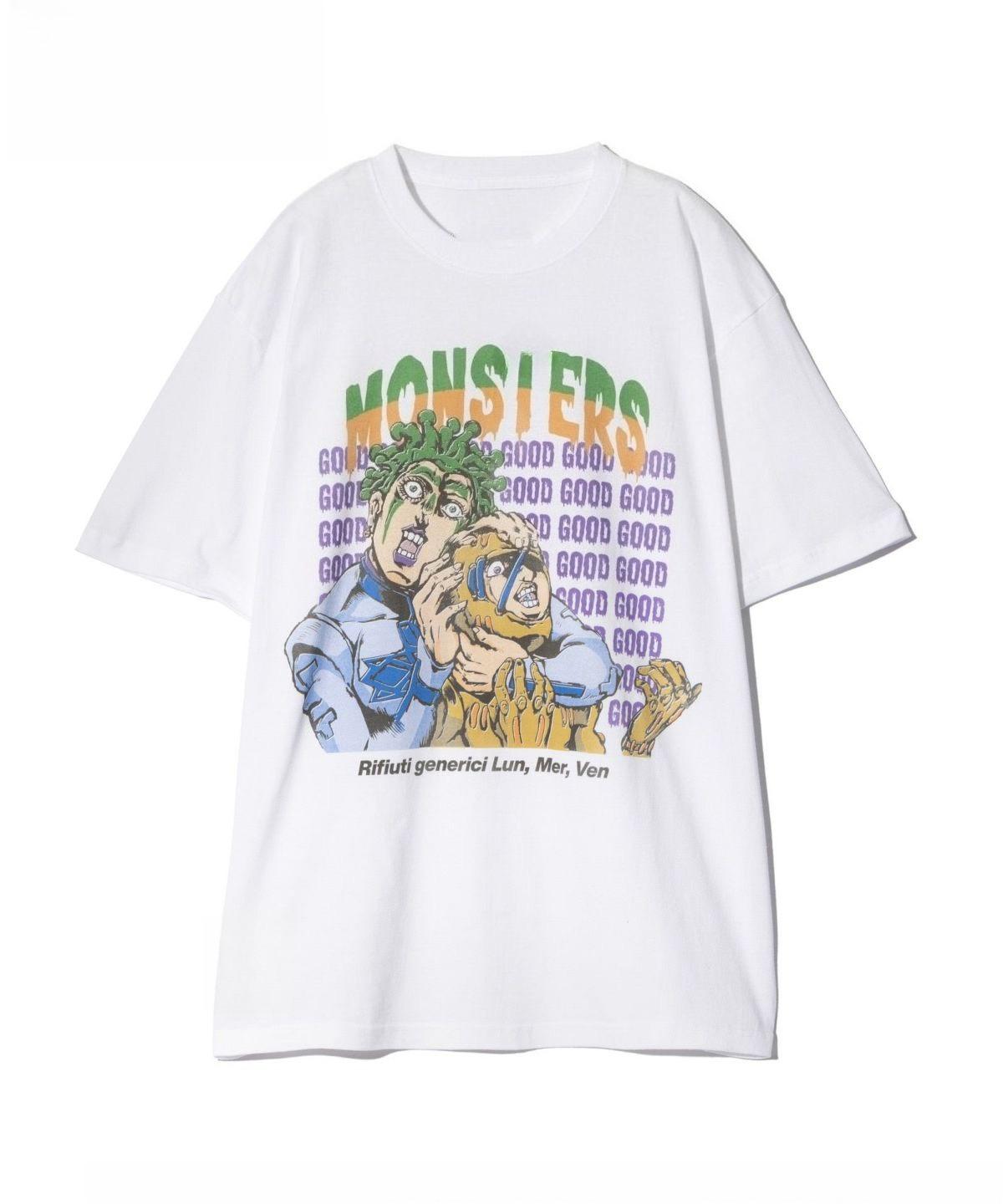 

Japanese Style Glamb Co-branded Jojo Chocolate Short-sleeved Stylish Comfort T-shirt Self-printed Cotton Loose For Men And Women 4XL
