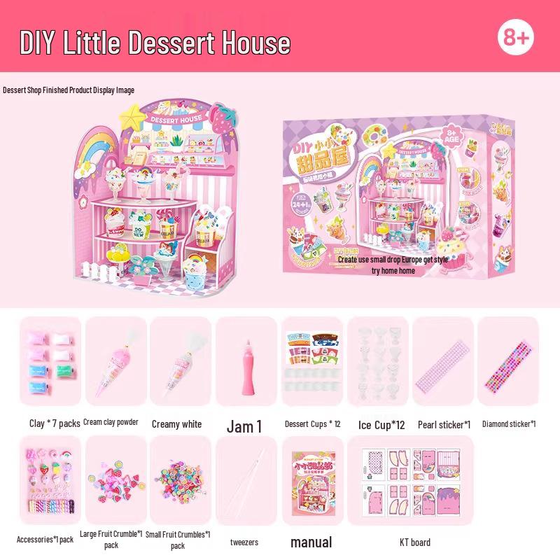 Yibile Mini DIY Pig Trotters Rice Handmade Simulation Dish Toy Set
