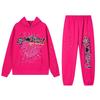 American SP5DER Spider Web Hoodie & Young Thub Trousers Sports Set for Men & Women