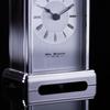 Wm Widdop Silver colour Carriage Clock