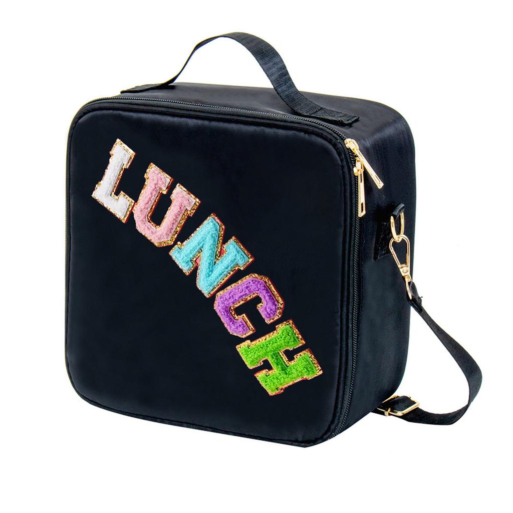 Fashion Lunch Bag Casual Handbag Outdoor Portable Lunch Bag Fresh-keeping Bag