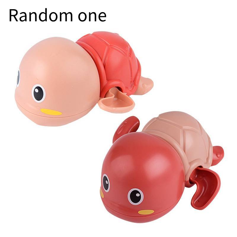 Swimming Cartoon Clockwork Toy Childrens Bath Loveliness Plastic Material