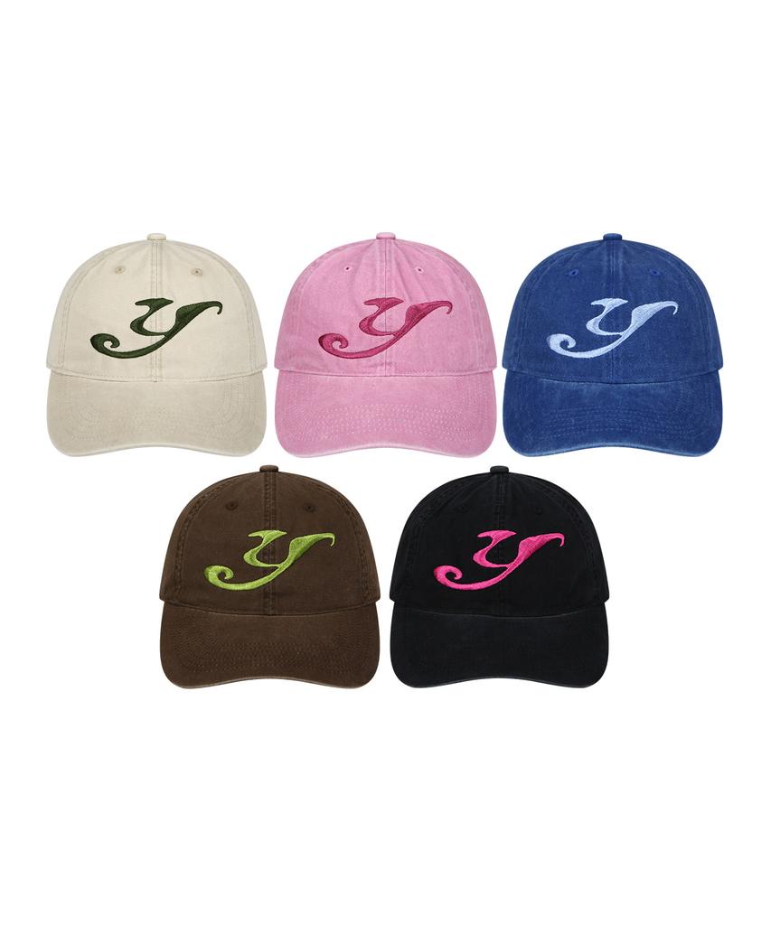 Yeomim Logo Washed Ball Cap (5Colors)