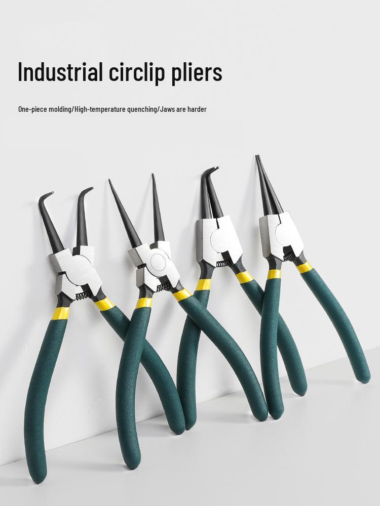 Small Pointed Nose Snap Ring Pliers for Internal/External Circlip, Spring, Expansion, and Retaining Rings