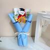 Creative Graduation Gift: Doctor Bear and Sunflower Knitted Bouquet