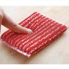 4PCS Cleaning Brush Dish Scrapers Brushes Kitchen Dishwashing Pot Removable Scrubbing Tool Steel Wool Sponge Kitchen Cleaning Tools Color Random