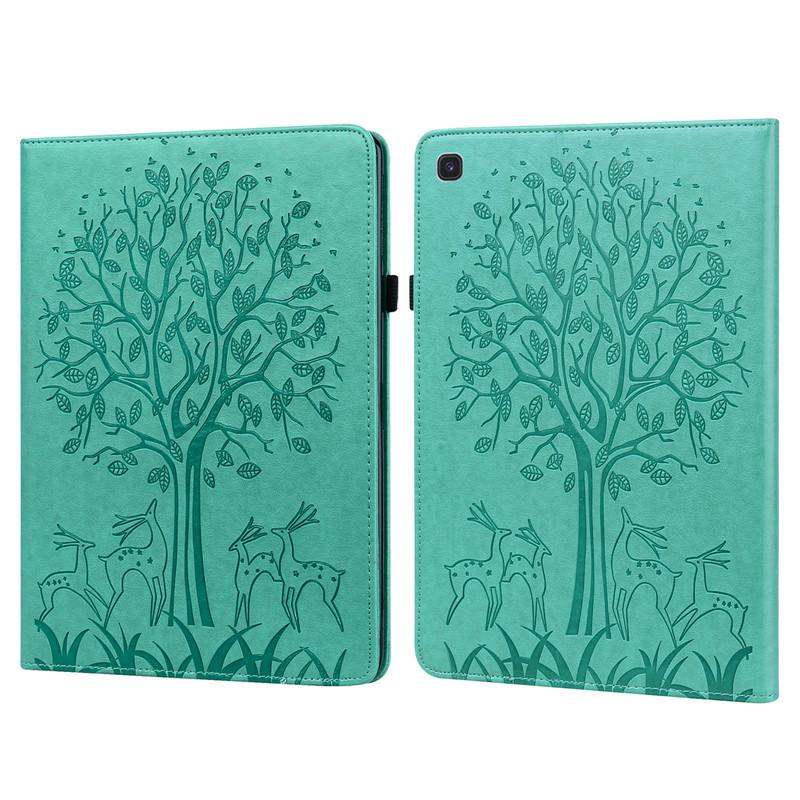 Pouzdro na tablet pro Samsung Tab S5E Case Cover T720 10 5 Roztomilý květinový strom reliéfní měkký TPU silikonový zadní kryt pro Funda Galaxy Tab S5e pouzdro