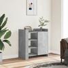 VidaXL Buffet Concrete Grey 73.5x35x75 Cm Engineered Wood, Cabinet, Sideboard, Storage Cabinet, Cupboard, 848405