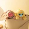 Plush Doll Little Monkey Pendant Stuffed Animals Monkey Car Pendant  Backpack Decoration