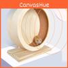 Low-cost Hamster Wooden Silent Running Wheel Solid Wood Quiet Exerciser For All Seasons