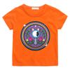 Cotton The Creature Cases Logo Cartoon Print T-shirts Cartoon Boys/girls Manga Short Sleeve T Shirt