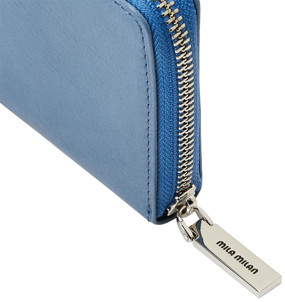 Mila Milan Pista Round Zip Long Wallet