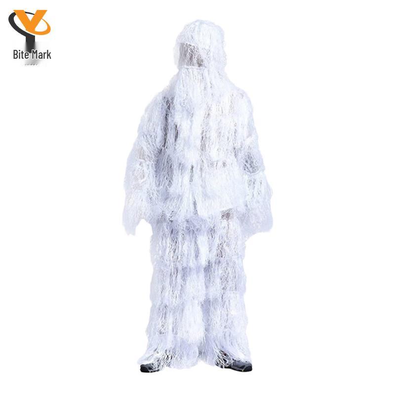 Snow Camouflage Ghillie Suit