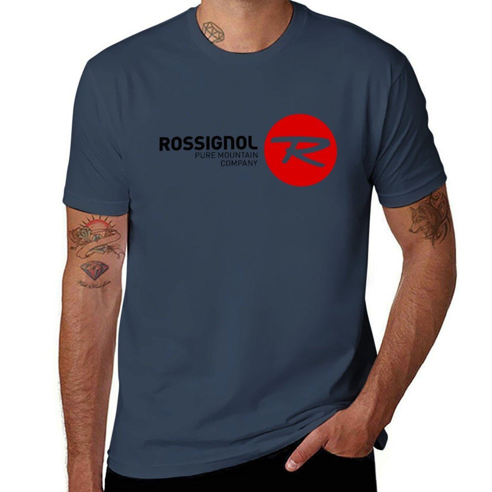 Rossignol pure mountain products Футболка графические футболки для мужчин футболки для мужчин хлопок смешная футболка S