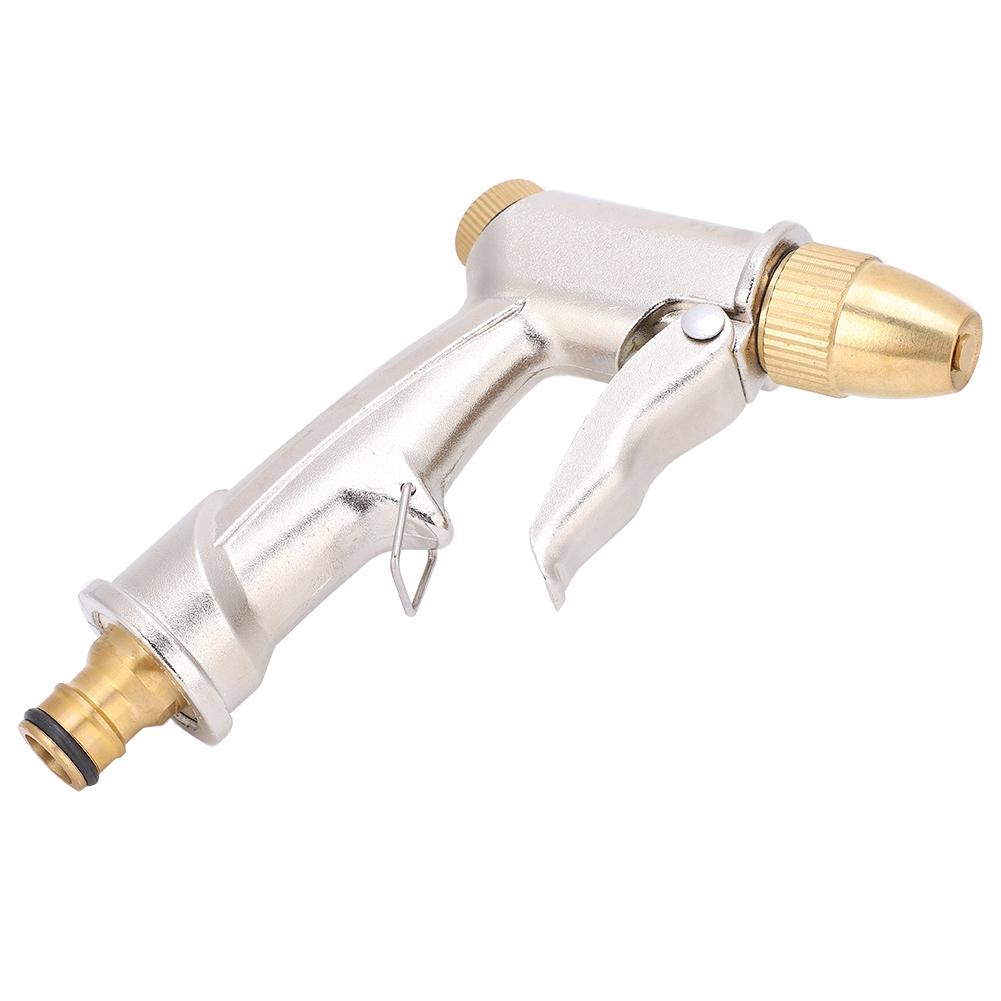 High Pressure Water Gun Car Washing Water Gun Pure Brass All Metal High Pressure Household Cleaning Spray Washing Water Gun