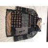 Winter New European American Women's Cotton Linen Printed Hoodie Warm Fleece Coat In Stock