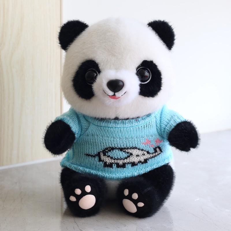 Adorable Giant Panda Plush Toy - Realistic Stuffed Animal for Kids