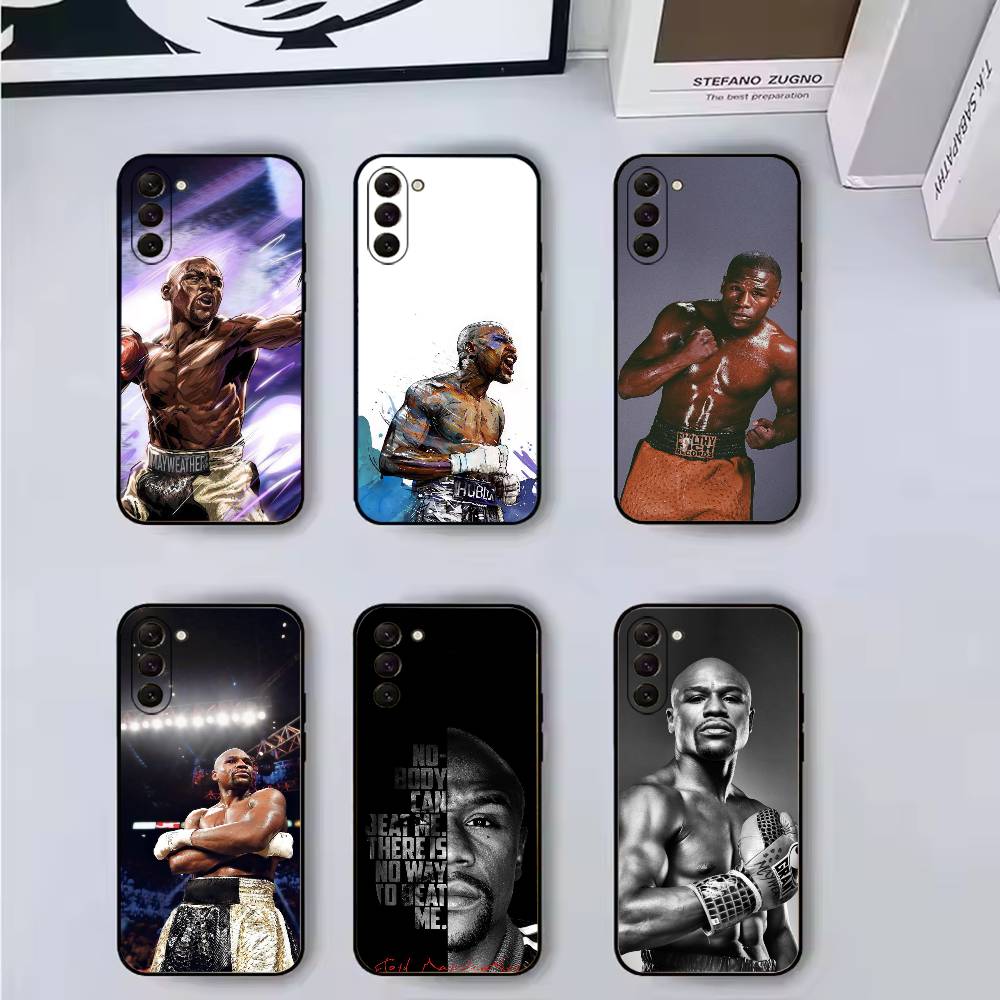 Boxing Floyd Mayweather-FM Phone Case For Samsung Galaxy A73,A72,A71,A70,A53,A52,A51,Others Soft Black Cover