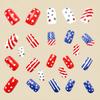 Removable Nail Wraps 24 Pieces Set Various Patterns Self Adhesive Nail Stickers Easy Application and Removal Durable Nail Art Accessories