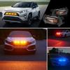 4 Teile/satz Rot Blau Bernstein LED Kühlergrill Beleuchtung Für Auto 2016-up Toyota Tacoma w/TRD Pro Raptor-stil Grille Licht DRL Parkplatz Lichter 12V