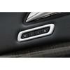 For Cadillac XT5 2017- Matte Silver Seat Memory Button Frame Cover Trim 1PCS