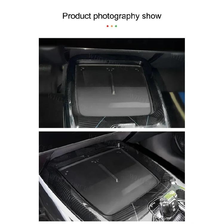 For Byd Seal EV -2025 Silicone Anti-skid Pad Wireless Charging Non-Slip Mat Dust-Proof Charger Protect Cover Mat Accessories