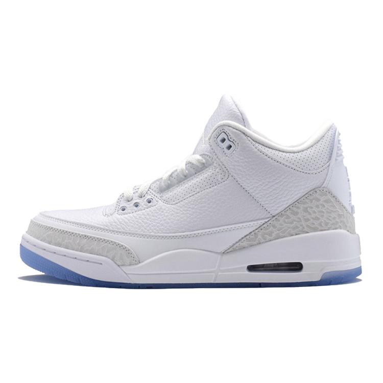 Jordan 3 Retro Pure White 2018 GS 398614-111 40
