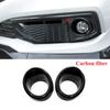 For Honda Civic 10th   ABS Chrome Front Foglight Strip Trims Fog Lamp Eyelid Eyebrow Frame Cover Sticker Car Accessories