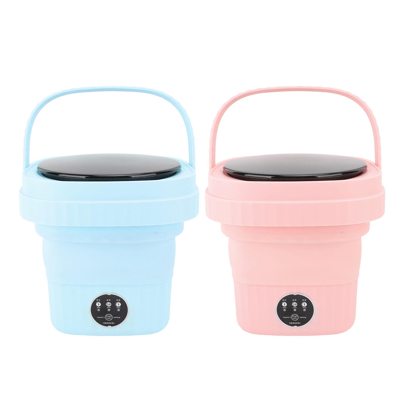 Портативная стиральная машина 6л 36Вт складная водонепроницаемая мини-стиральная машина — фото 6