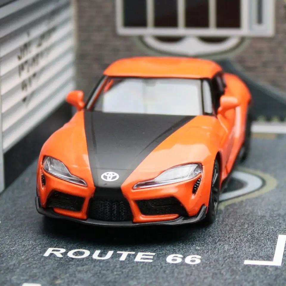 Fast & Furious JDM 2020 Toyota GR Supra Supersportwagen Simulation Diecast & Spielzeugfahrzeug RMZ city 1:36 Legierungs-Automodell-Geschenke für Kinder