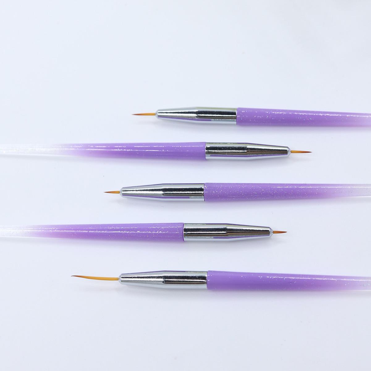 

Professional Soft Nail Art Brush Set for French Line Design
