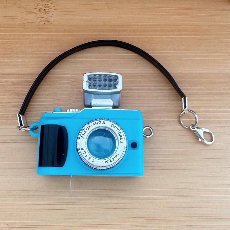 Cotton Doll Strap Webbing Sound Camera Pendant Puppy Mini Backpack Souvenir