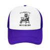 Raccoon quote Mesh Caps Merch for Women Men Adjustable Baseball Cap Mesh-Back Breathable Cooling Hats