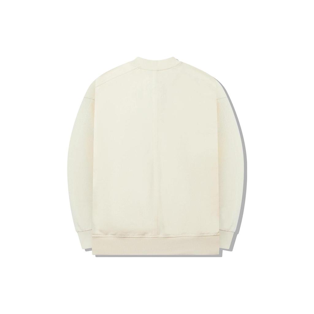 Li Ning Sweatshirt Men's Papyrus White AWDT671-3