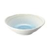 EAST Table Shizuku Droplet Mino Ware Ceramic Bowl 15cm Japanese Tableware Blue Ribbed Small Serving Bowl Microwave Dishwasher Safe Made In Japan